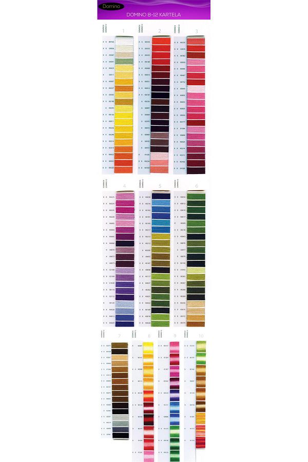 domino-Hand Embroidery Lanyard - No:8 K0191 1