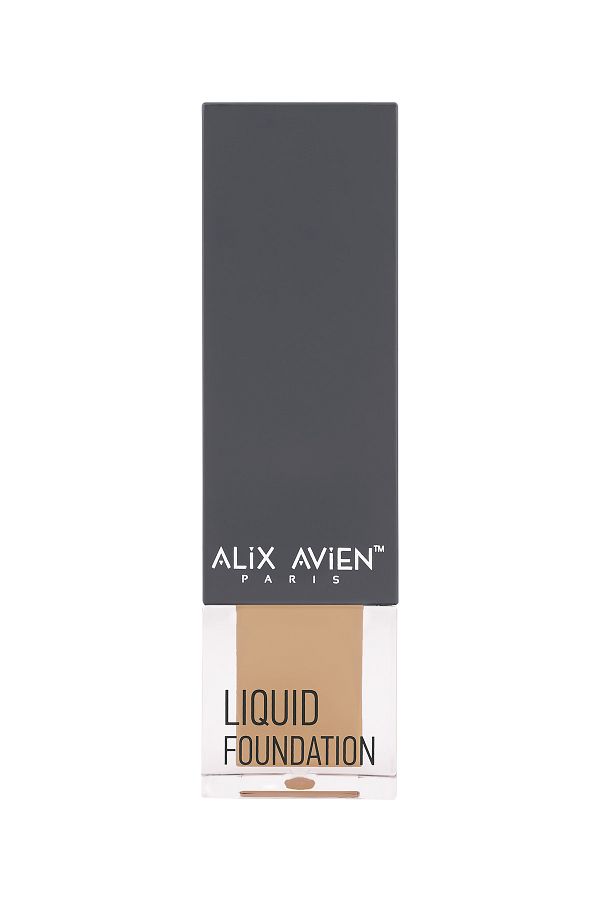 Alix Avien-واقي من الشمس بعامل حماية من الشمس SPF35 - كريم أساس سائل كريمي ذو تأثير مرطب 305 رمل دافئ 1