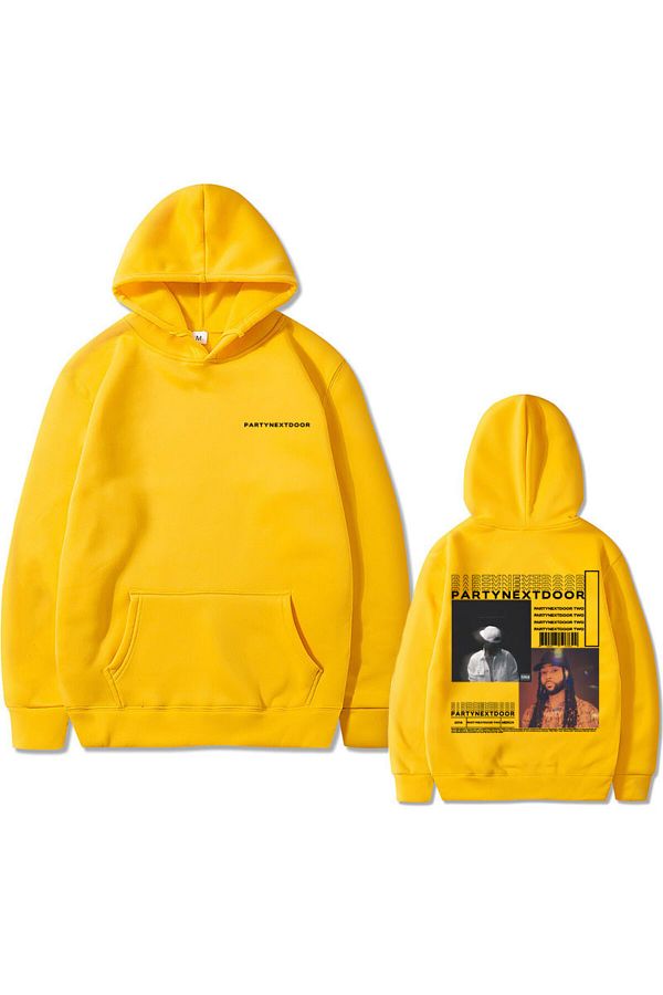 StartMore-Rapper Partynextdoor Partynextdoor Two Double-Sided Printed Hooded Casual567 1