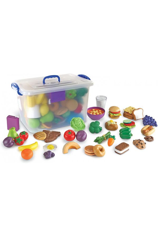 Learning Resources-New Sprouts Classroom Play Food Set-LER9723 1