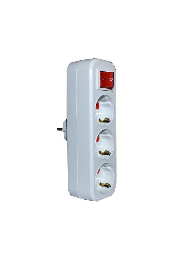 Mutlusan-Triple Switched Plug Socket 1