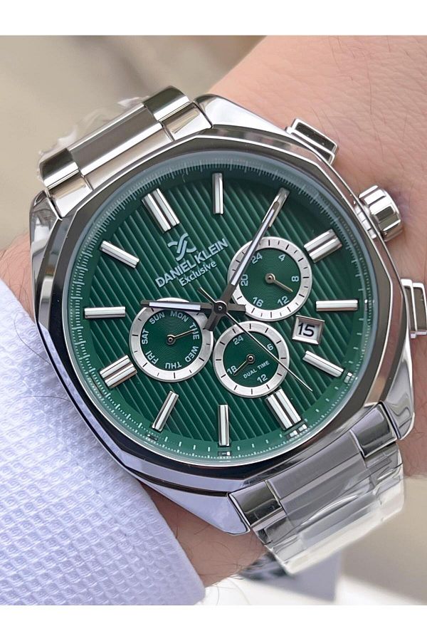 Daniel Klein-Men Wrist Watch with Inner Functions Active 30 Mt Water Resistant Fdk.10004F3 1