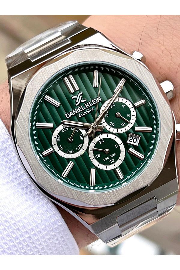 Daniel Klein-Men Wrist Watch with Inner Functions Active 30 Mt Water Resistant Fdk.13451F6 1