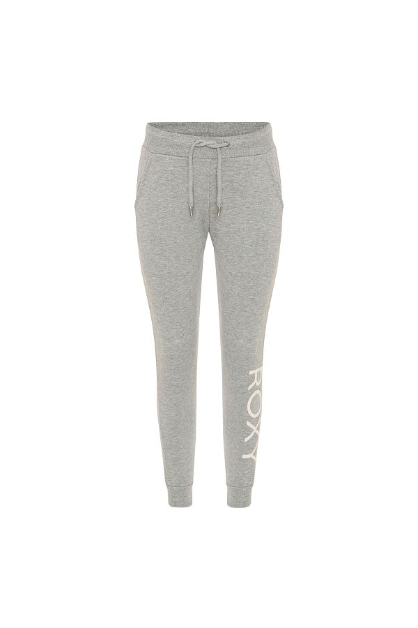 Roxy-Rx Easy Flc Btm Women's Light Gray Tracksuit 1