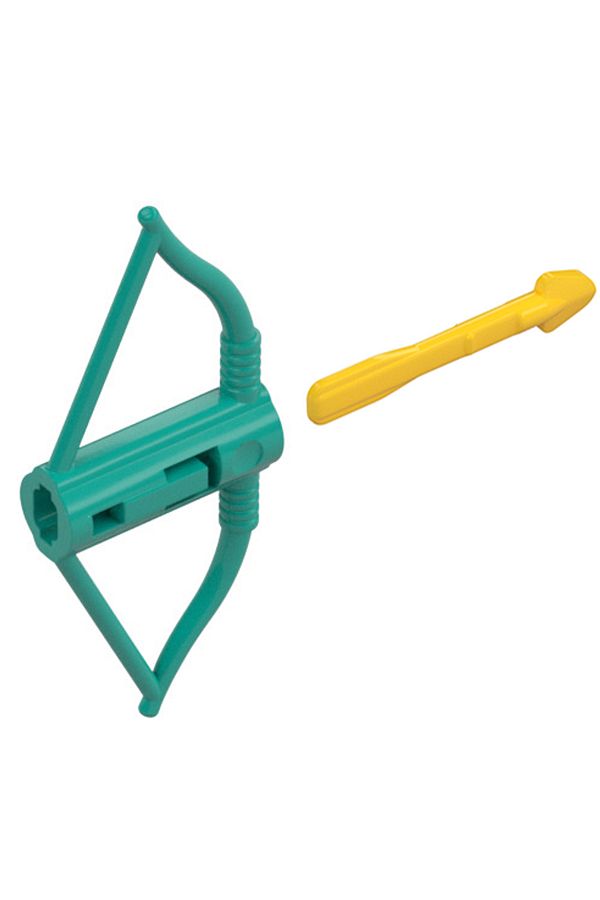 LEGO-Star Wars Turquoise Arrow Accessory - Yellow Mini Blaster 1