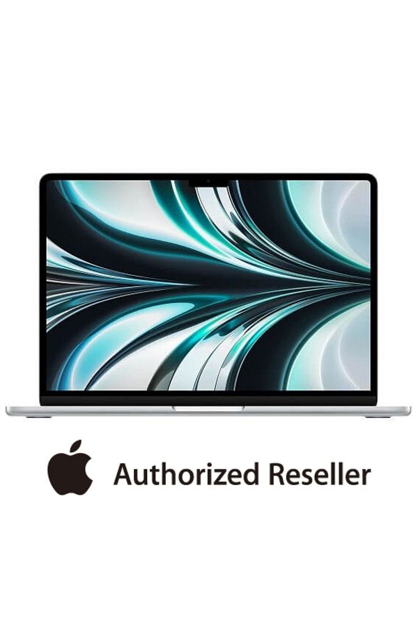Apple-13-inch MacBook Air M2 chip| 8GB RAM| 256GB SSD with 8-core CPU and 8-core GPU| Silver| 1