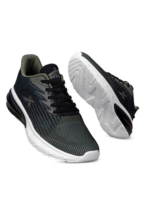 Vector-X Defence Running/jogging Shoes | Black/white | Size: 9 Uk/10 Us/43 Eu | Non Slip 1