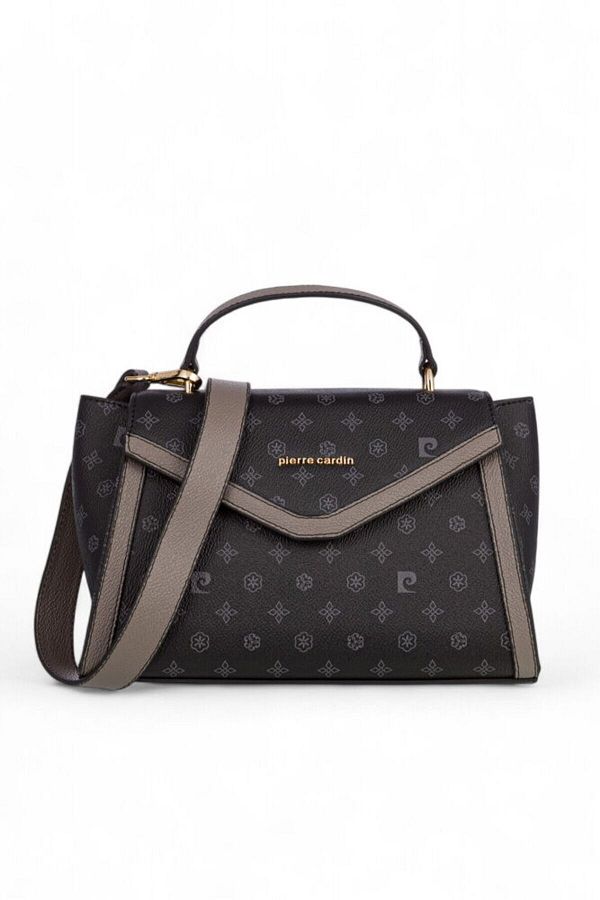 Pierre Cardin-Monogram Black Women's Handbag 05Pc24K812-Mn 1