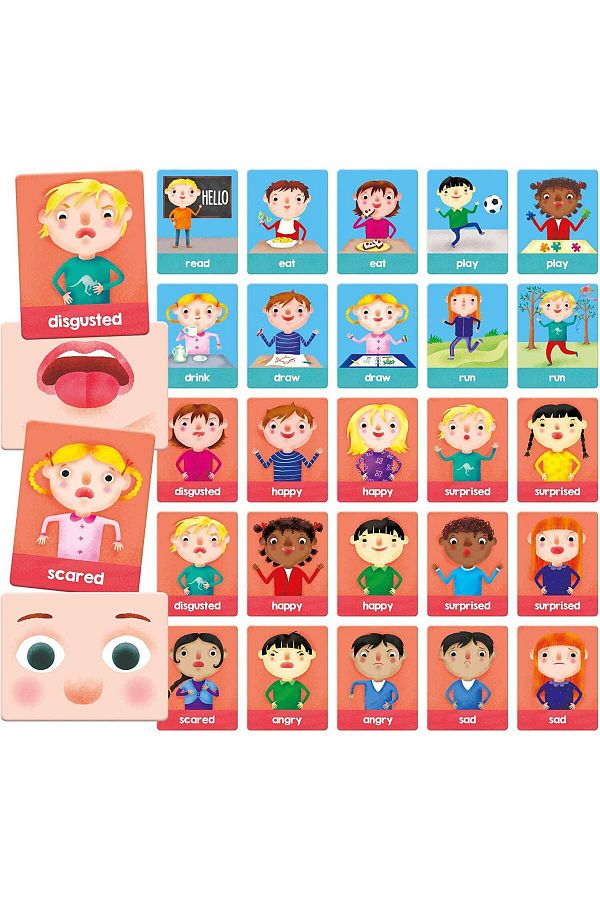 Headu-Montessori - Carti Emotii Si Actiuni 1