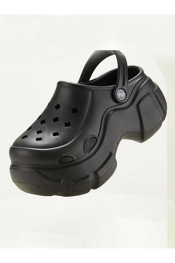 Sneak-a-Peek By Styli-Cut-Out Detail Platform Hollow Clogs 1