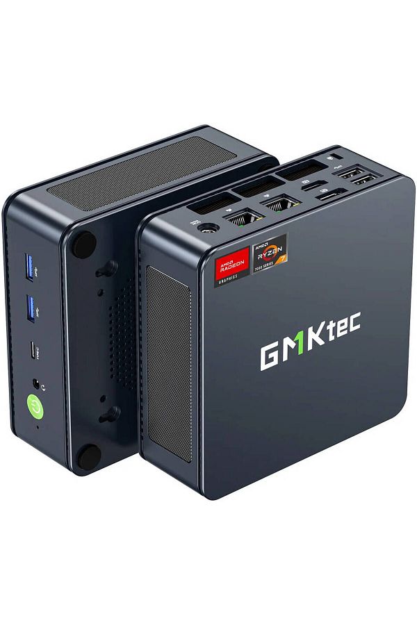 GMKtec-NucBox K5 Desktop Ultracompact Mini PC Gaming, AMD Ryzen 7 Windows 11 Pro 32GB DDR5 RAM 1TB SSD 1
