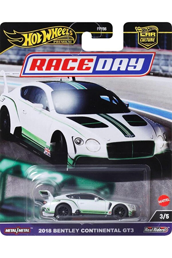 HOT WHEELS Premium Car Culture 2018 BENTLY CONTINENTAL GT3 HRV93