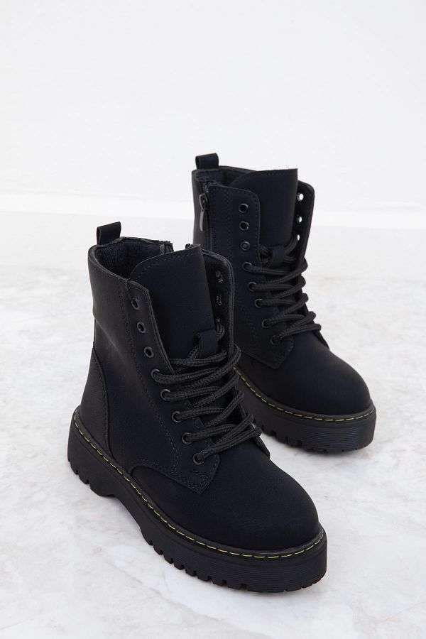 SOHO-Children's Boots Black Matte - 19838 Model Bootie 1