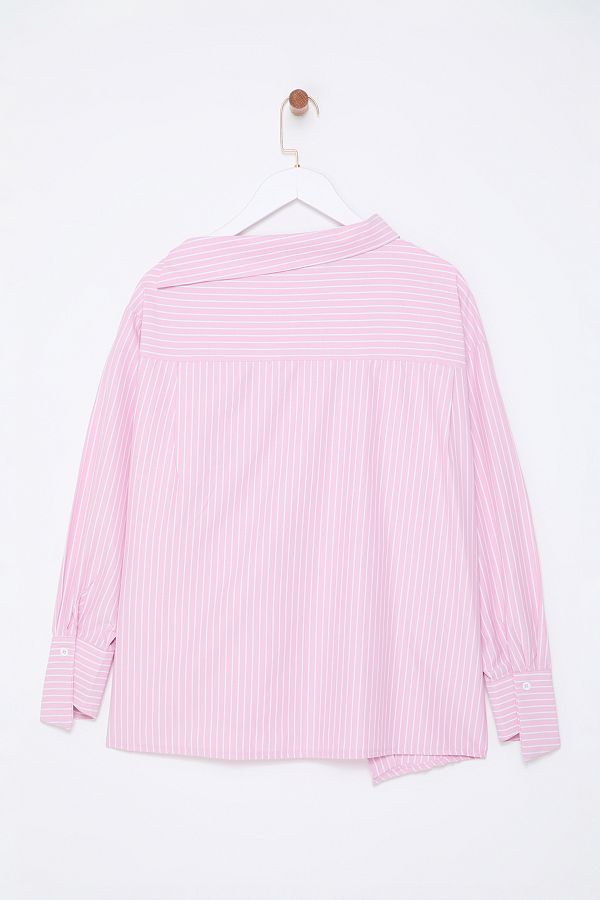 Trendyol Collection Limited Edition Pink Collar Detail