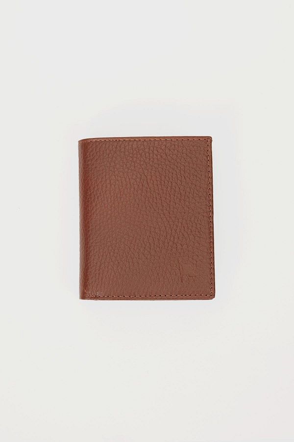 Tudors-Genuine Leather Men's Tan Wallet 1