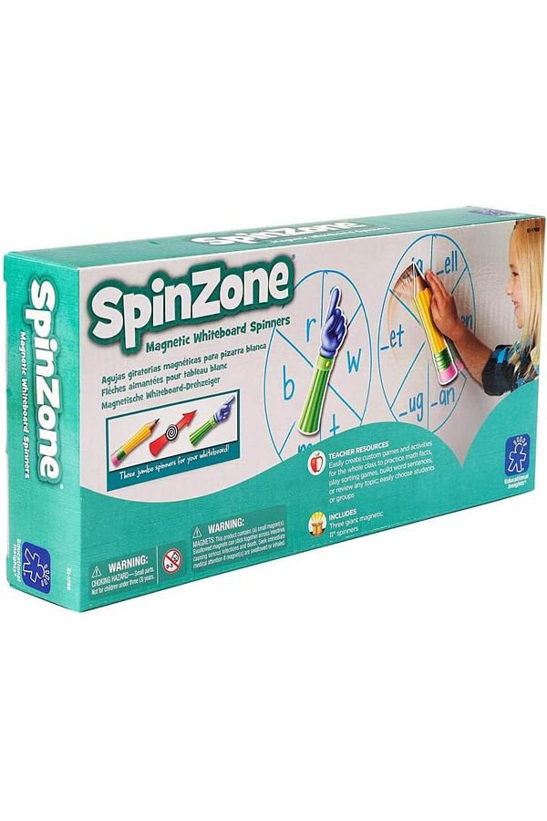 Learning Resources-M Spinzone Magnetic Front of Class Whiteboard Spinners-EI-1768 1