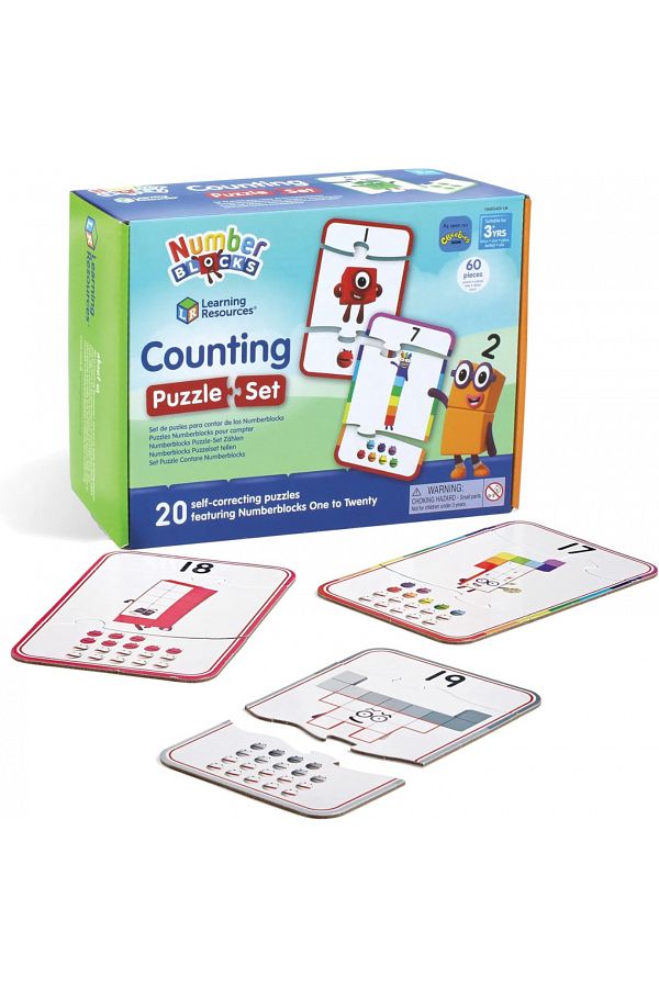 Learning Resources-Numberblocks Counting Puzzle Set-HM95401-UK 1
