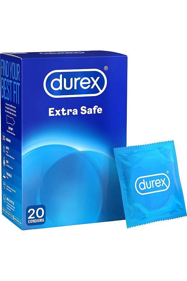 Durex-Durex Extra Safe Condom, 20 Pieces 1