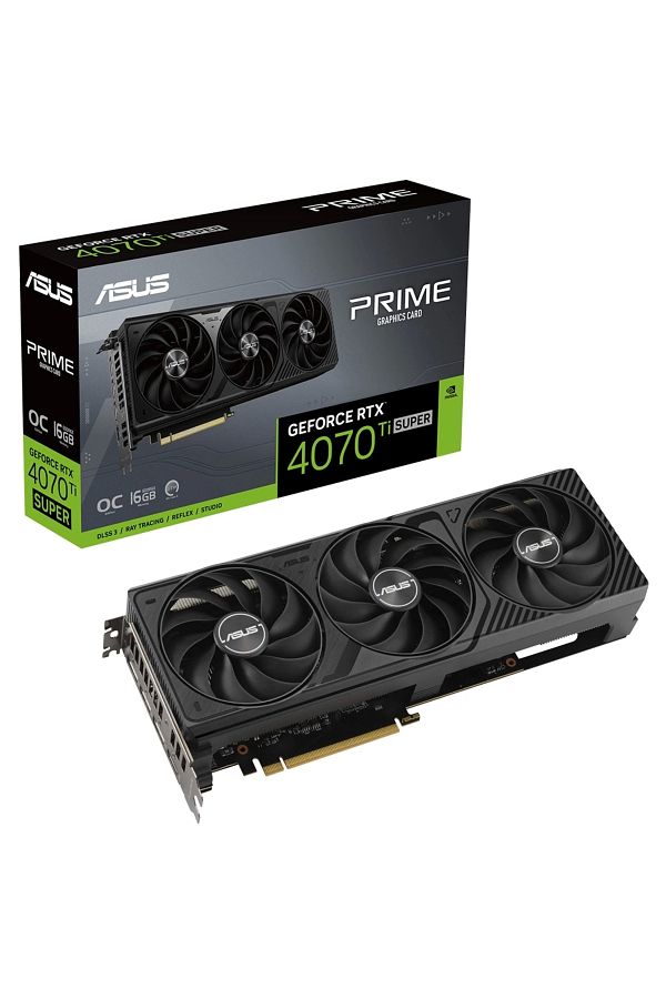 ASUS-Geforce Rtx 4070Ti - Super Prime Oc Edition 16Gb Gddr6X 256Bit Graphics Card 1
