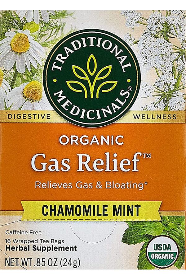 TRADITIONAL MEDICINALS-Tm Organic Gas Relief Tea Bag 16S 1