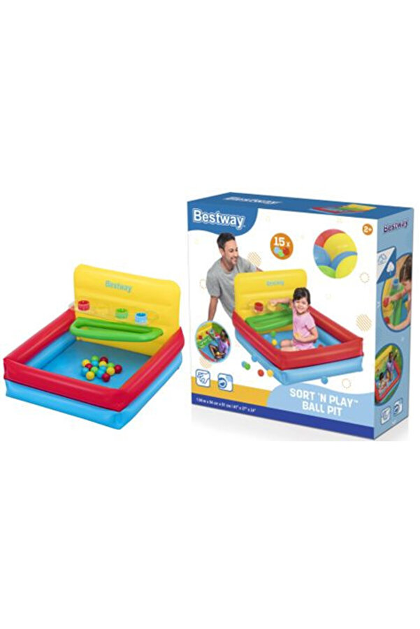 Bestway Sınıflandırma ve Oynama Top Havuzu 104X94X61santimetre