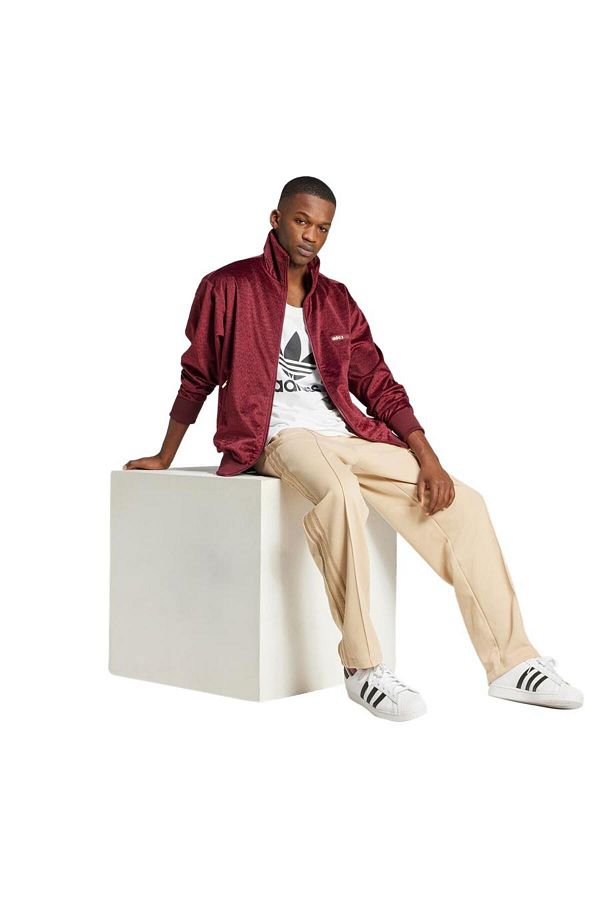adidas FireBird Classic Mono Track Top - Brown | Free
