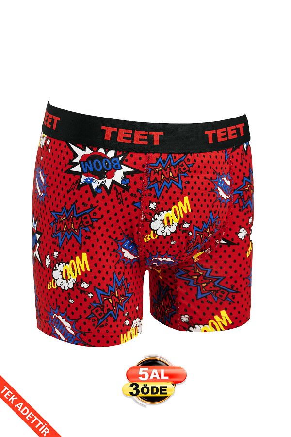 TEET-Premium Men's Boxer Patterned - Buy 5 Get 3 Build Your Own Set 1