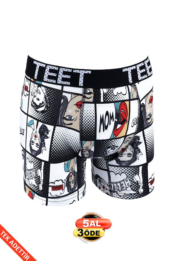 TEET-Model Boxer pentru bărbați premium - Cumpărați 5 Plătiți 3 Creați-vă propriul set 1