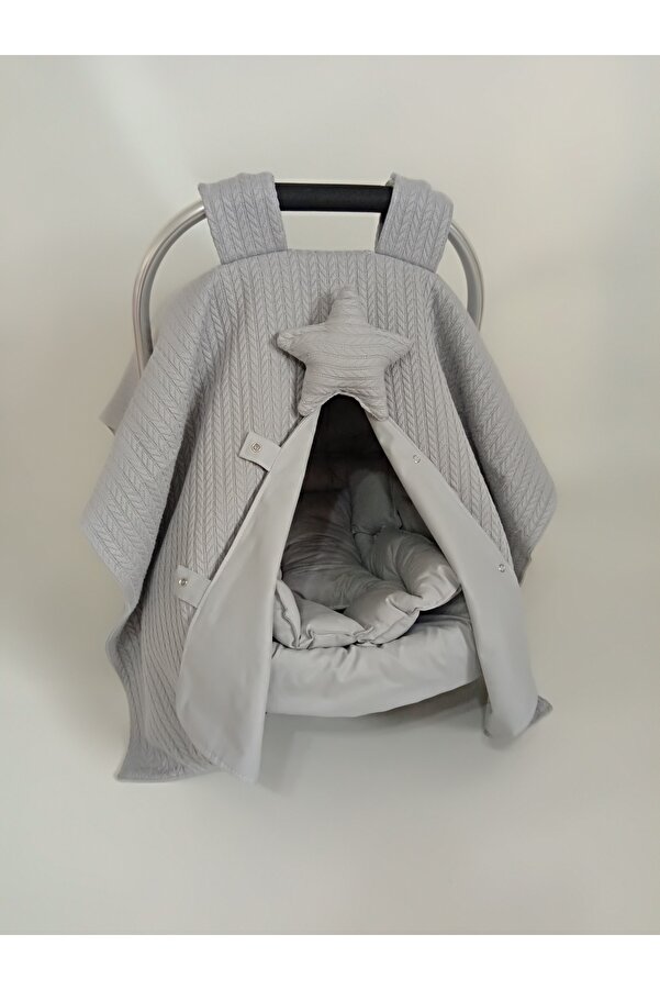 Wenaris Çift taraflı puset örtüsü 1 parça ( puset minderi ve puset çarşafı dahil değildir)