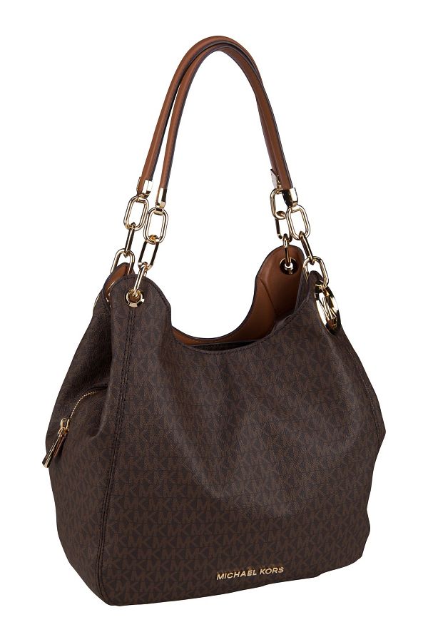 Michael Kors Handtasche Lillie Large Chain Shoulder Tote MK Signature Trendyol