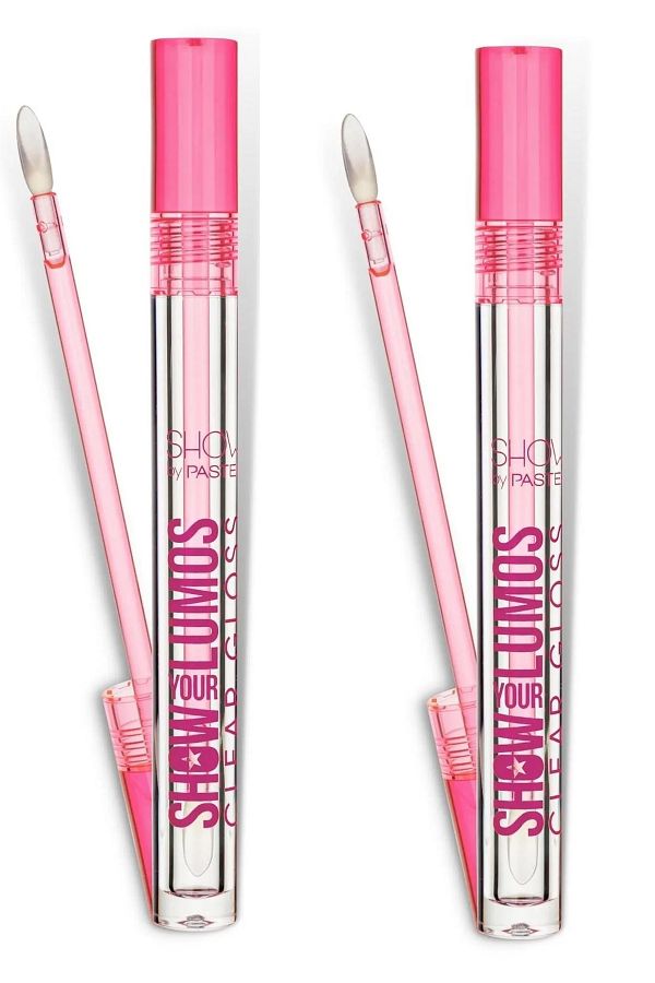Show by Pastel-Lumos Clear Gloss Lip Gloss - X 2 Pcs 1