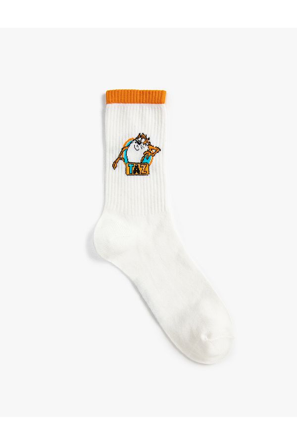 Koton-Tasmanian Devil Socket Socks Licensed Printed 1