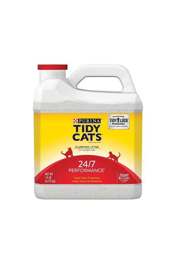 Tidy Cats-Multi-Cat Clumping Litter 24/7 Performance - 14 Lbs 1