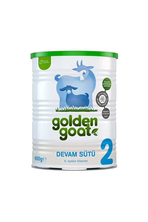 Genel Markalar BFS Golden Goat 2 Keçi Sütlü Devam Sütü 6-12 Ay 400 Gr