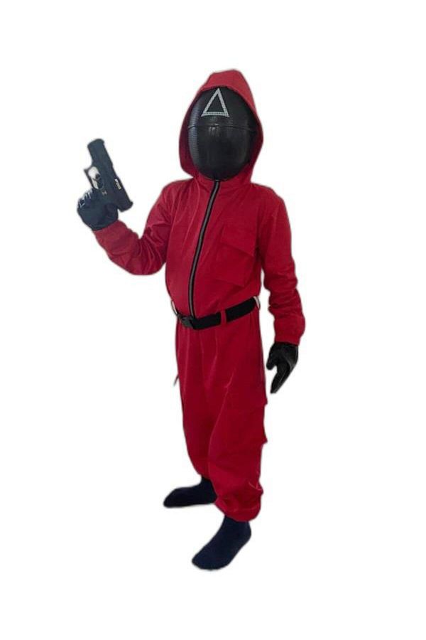Kostüm Sarayı-Squid Game Triangle Squid Game Costume 1