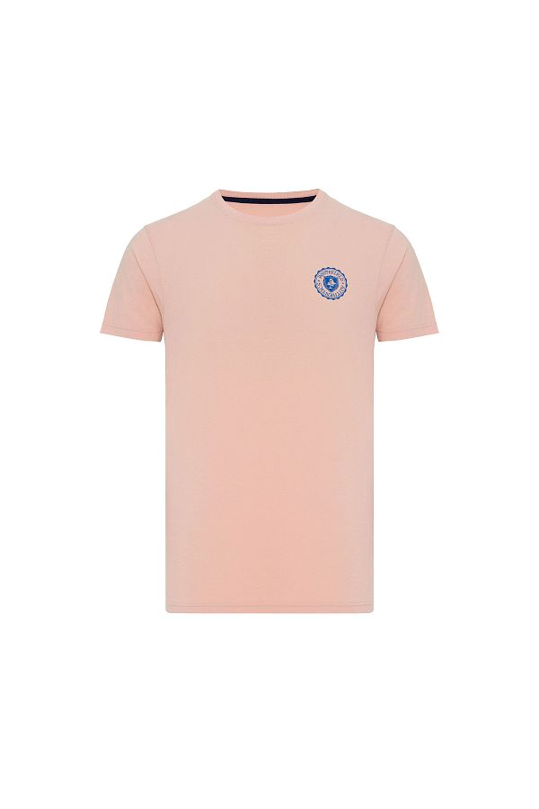 ROUTEFIELD-Timothy Men's T-Shirt Powder-Powder-Pow- 1