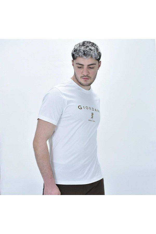 Giordano-Men's Signature Print Tee 1