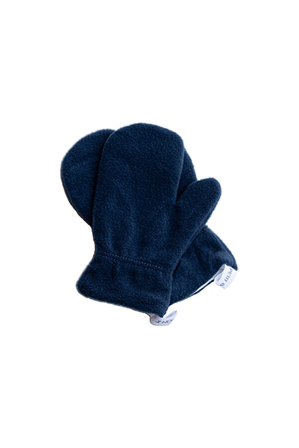 Petit Boom Bebek Polar Eldiven İndigo