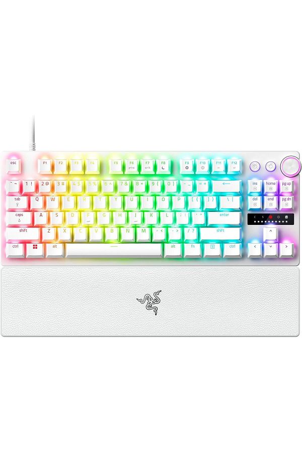 RAZER-Huntsman V3 Pro Tkl Wired Analog Optical Esports Keyboard: Snap Tap Mode/rapid Trigger/rgb 1