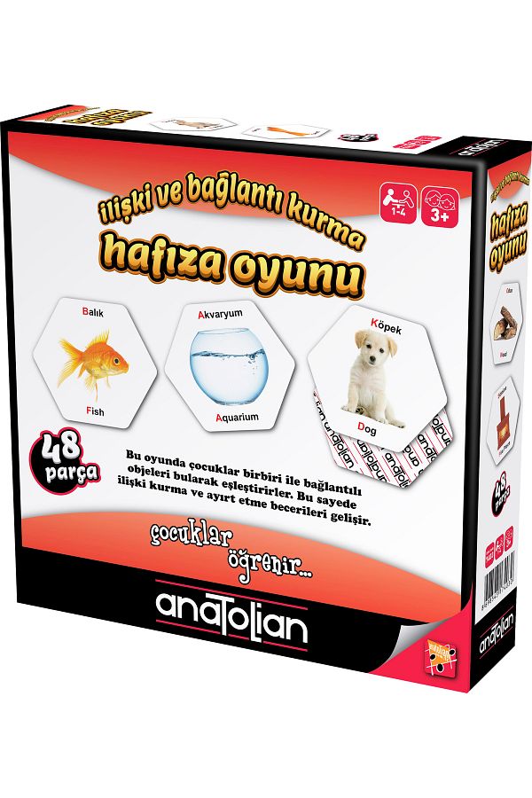 Anatolian Puzzle-Building Relationships and Connections - 48 Piece Memory Game 7403 1