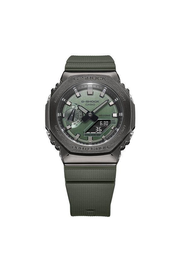 G-SHOCK-GM-2100 herren Uhr Grün GM-2100B-3AER 1