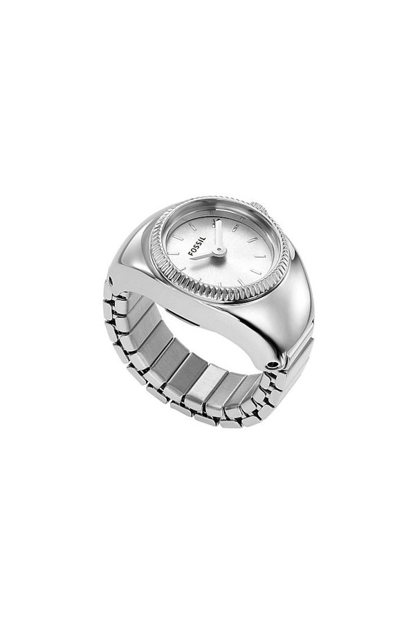 Fossil-Watch Ring Damen Ringuhr Silber Es5245 1