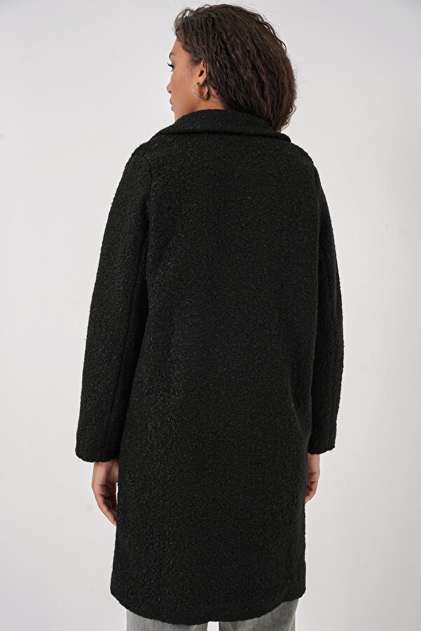 Wintermantel Teddy Yc Fashion Mantel Mit Riesenkapuze Cache Cache