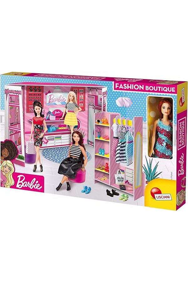 Lisciani-Barbie Fashion Boutique with Doll 1