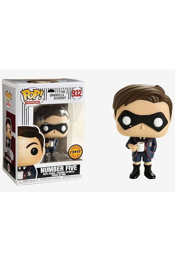 Funko-Pop Umbrella Academy - Chase Funko Pop Figure, Number Five Edition 1
