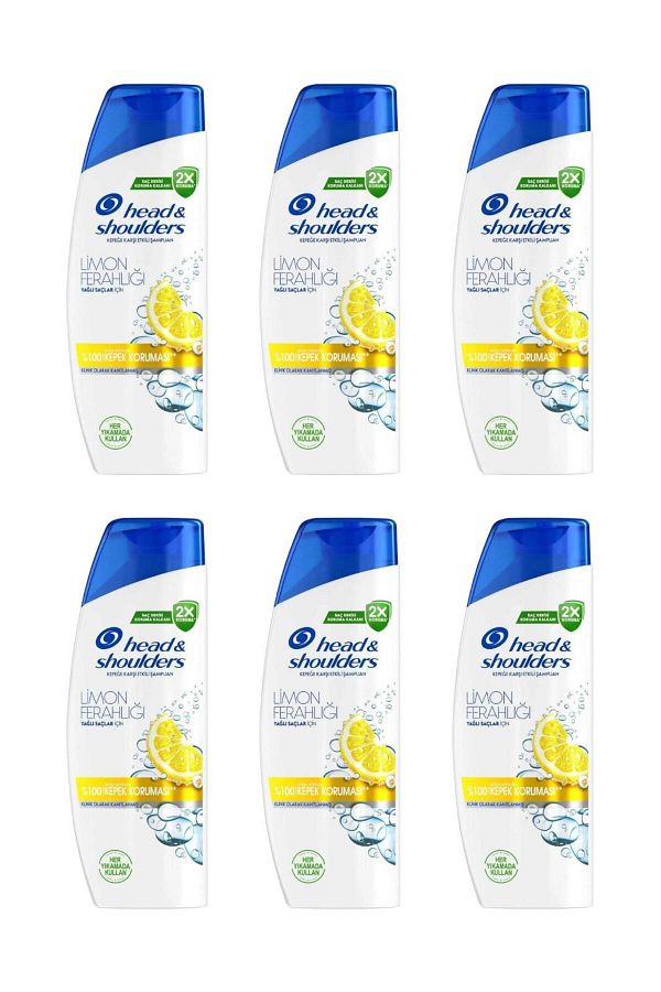 Head&Shoulders-Head & Shoulders Shampoo 1-1 Lemon Freshness 330 ml X6 Pieces 1