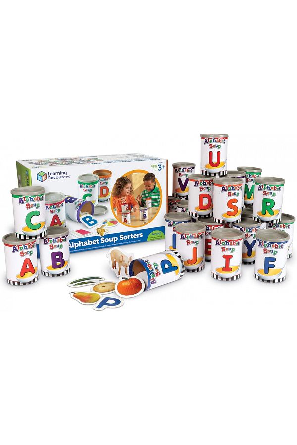 Learning Resources-Alphabet Soup Sorters-LER6801 1