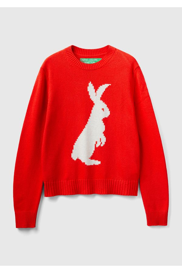 Whistles rabbit jumper on sale