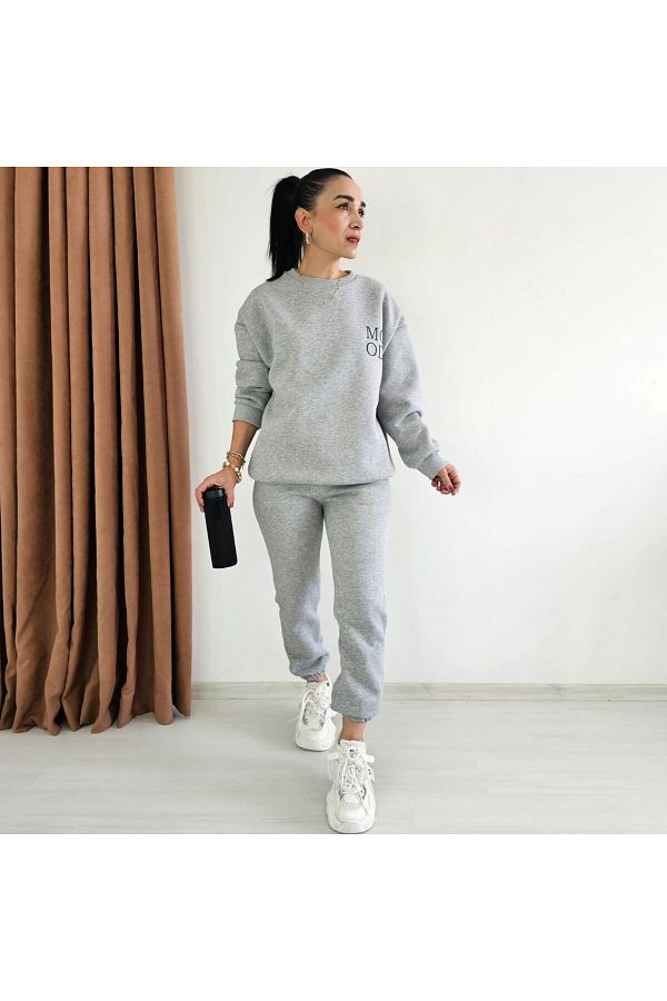 Altı Üstü Butik-New Mood Print Tracksuit Set 1