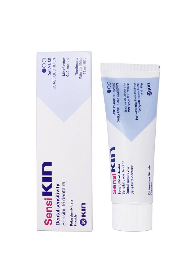 KIN-Sensikin Sensitive Teeth Relief Potassium Nitrate + Fluoride Toothpaste, 75ml 1